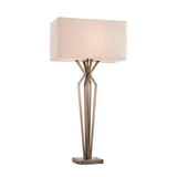 Vannes Table Lamp – Antique Brass & Opal