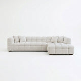 Tribeca Bubble Corner Sofa – Oatmeal Beige Boucle