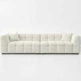 Tribeca Bubble 4 Seater Sofa – Oatmeal Beige Bouclé