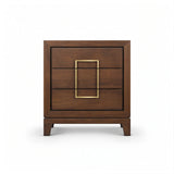 Berkeley Designs Lucca 3 Drawer Chest of Drawers – Walnut