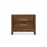 Berkeley Designs Lucca Bedside Table – Walnut