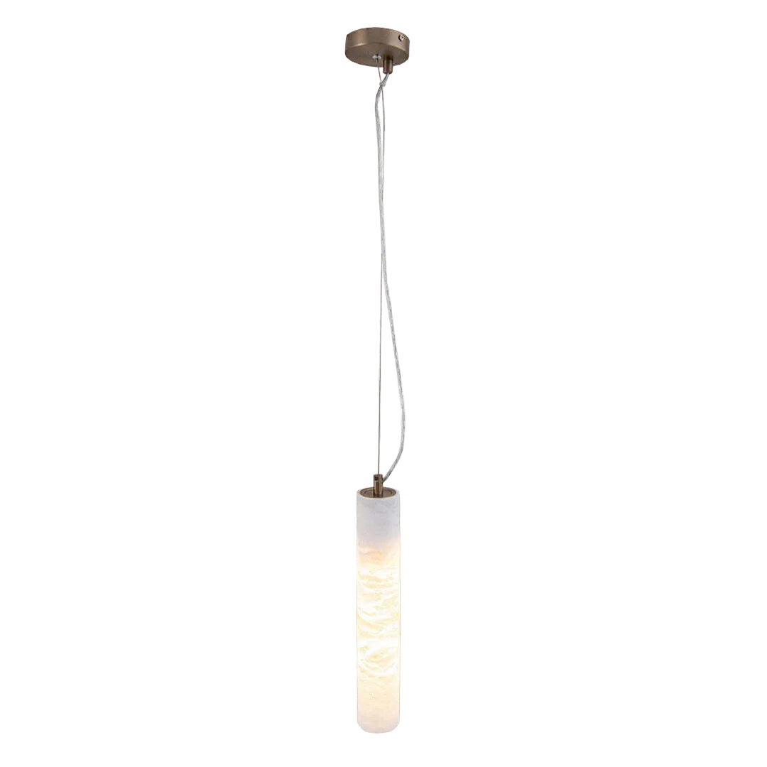 Sheena Pendant Light – Bronze & Alabaster