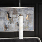 Sheena Pendant Light – Bronze & Alabaster