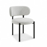 Berkeley Designs Modena Dining Chair – Ivory & Black – Set of 2