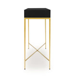 D.I Designs Berkeley Console Table – Black & Gold