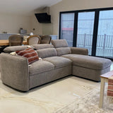 Capri Universal Corner Sofabed – Grey