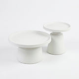 Picollo Nesting Coffee Tables – Glossy Off-White