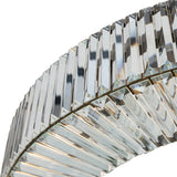 Panora Chandelier – Muted Bronze & Crystal