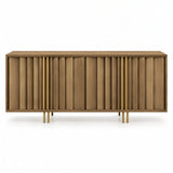 Berkeley Designs Hudson Sideboard – Tobacco Oak & Bronze