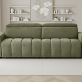 Molly 3 Seater Electric Sofabed – Olive