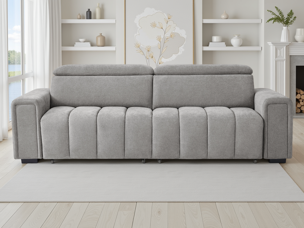 Molly 3 Seater Electric Sofabed – Grey