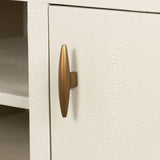 D.I Designs Hampton TV Unit – Ivory Shagreen