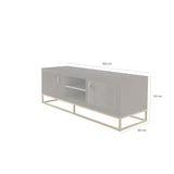 D.I Designs Hampton TV Unit – Brown Shagreen