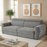 Dakota 3 Seater Electric Sofabed – Grey
