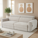 Dakota 3 Seater Electric Sofabed – Beige